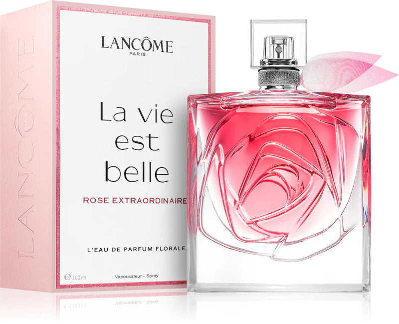 Lancôme La vie est belle Rose Extraordinaire Eau de Parfum pentru femei 100 ml - Parfumuri OUTLET