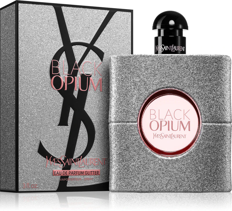 Yves Saint Laurent Black Opium Glitter Eau de Parfum pentru femei 90 ml - Parfumuri OUTLET